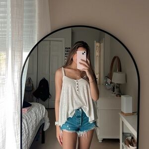 American Eagle Button Front Tank